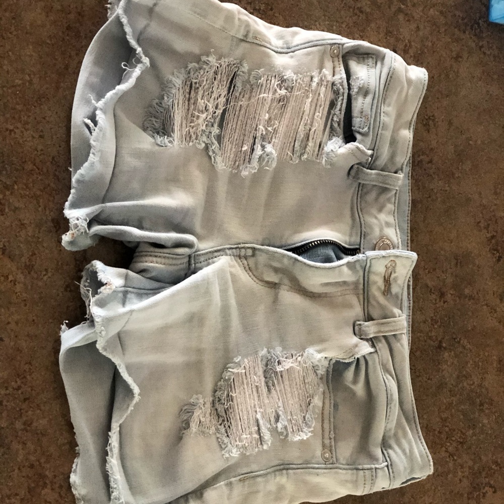 A-eagle lot size 6 jean shorts and skinny jeans